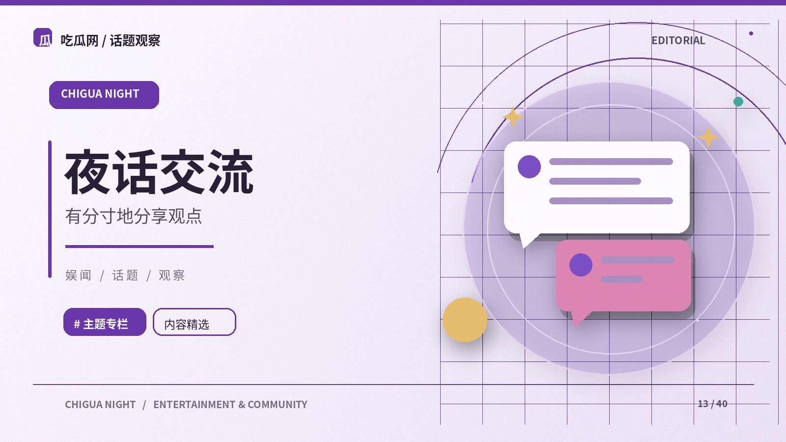 社区茶话